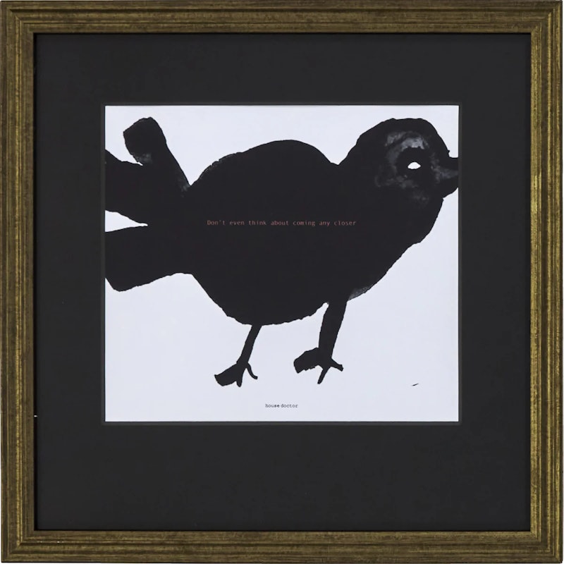 HDBird Tavla 40x40 cm, Svart