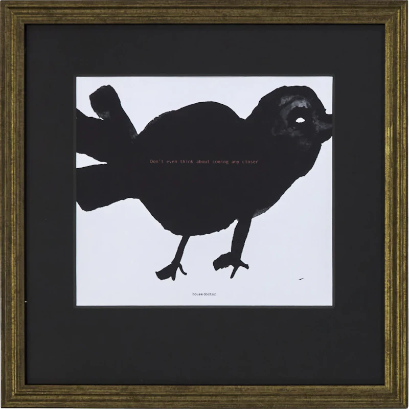 HDBird Tavla 40x40 cm, Svart