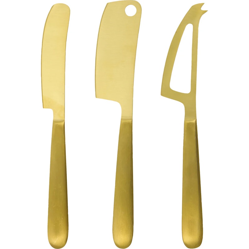 HDCheese Ostknivset Guld 3-pack