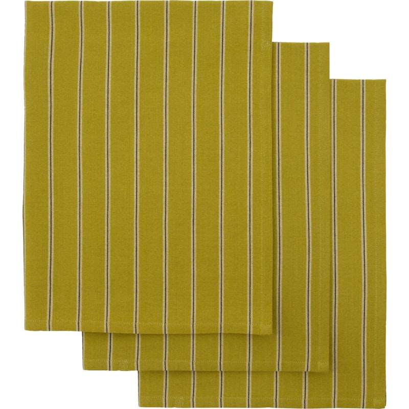 HDCook Kökshandduk 55x75 cm 3-pack, Senapsgul