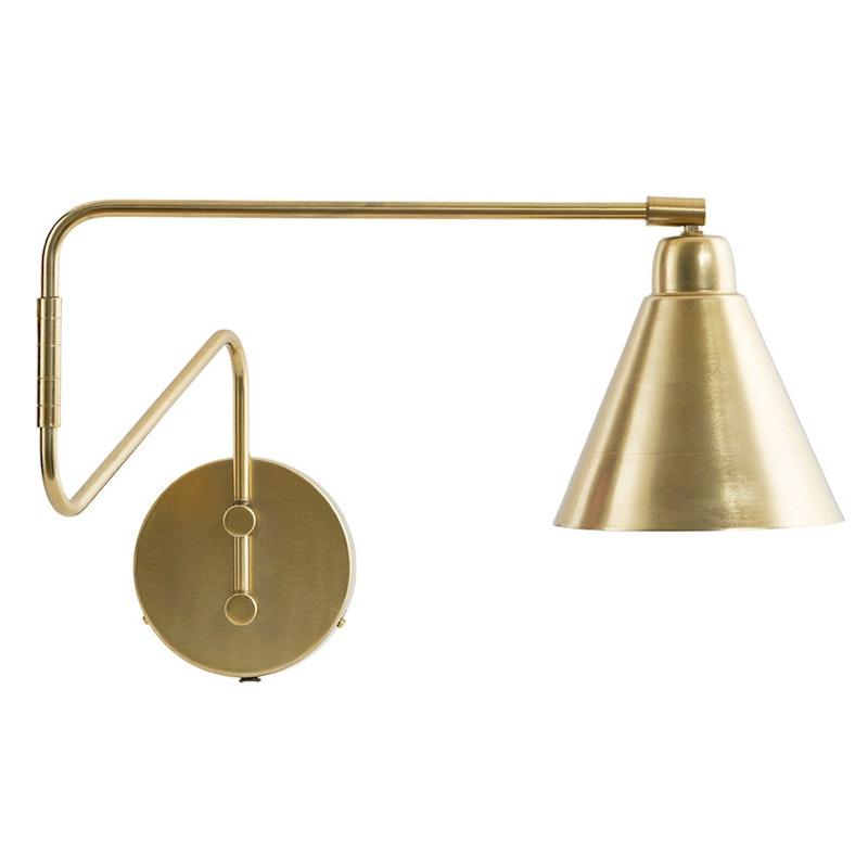 HDGame Vägglampa, Mässing