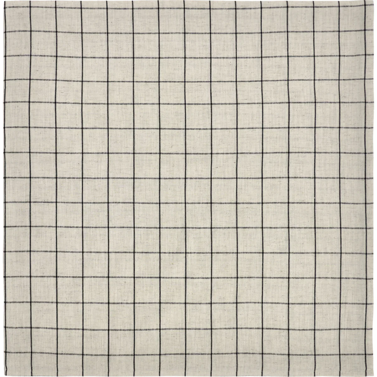 House Doctor Hdjoin Duk 150 Cm Off-white / - Dukar & löpare Bomull Svart