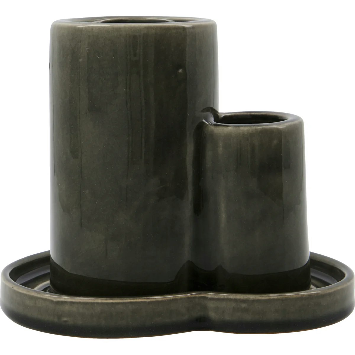 House Doctor Hdorder Organisat&ouml;r - F&ouml;rvaringsburkar & lock Lergods Gr&aring;