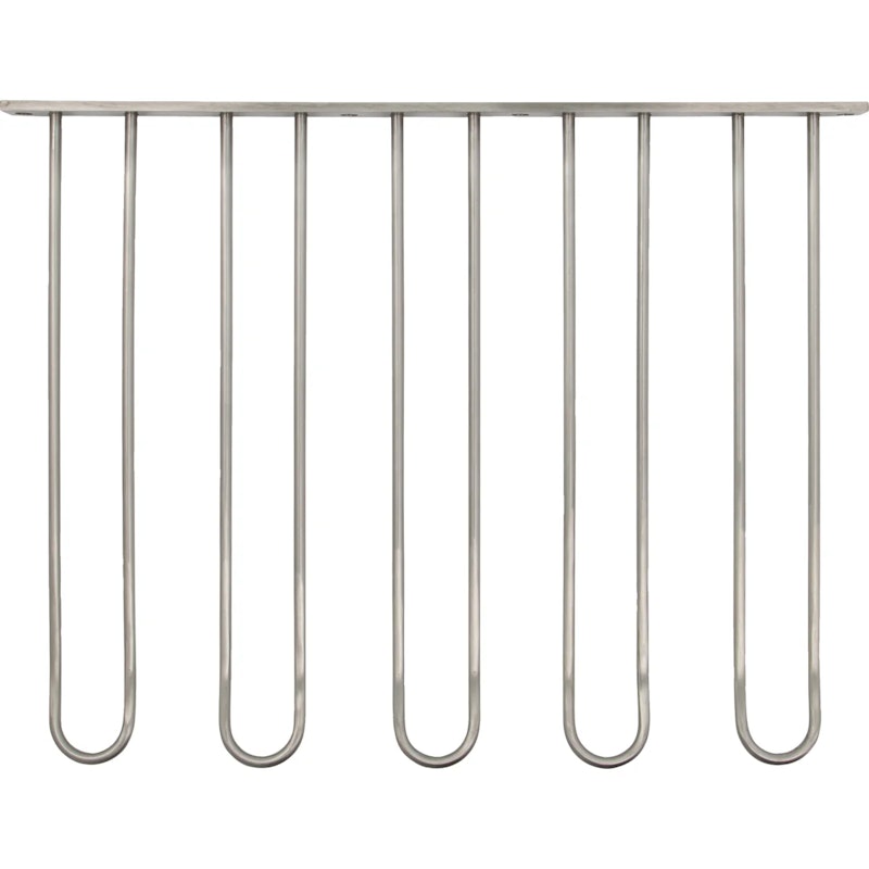 HDStilio Ställning Till Glas, Antique Silver Finish