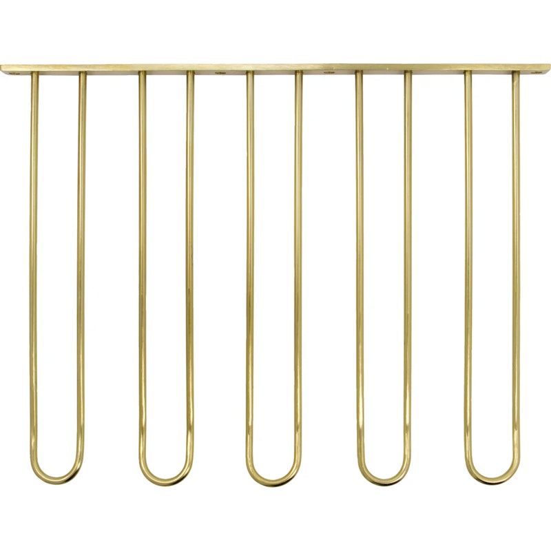 HDStilio Ställning Till Glas, Antique Gold Finish