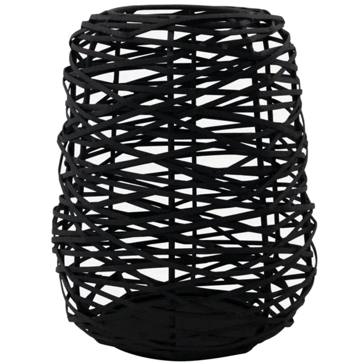 House Doctor Hurricane Upto Ljuslykta 23.5 Cm - Ljusstakar J&auml;rn Svart