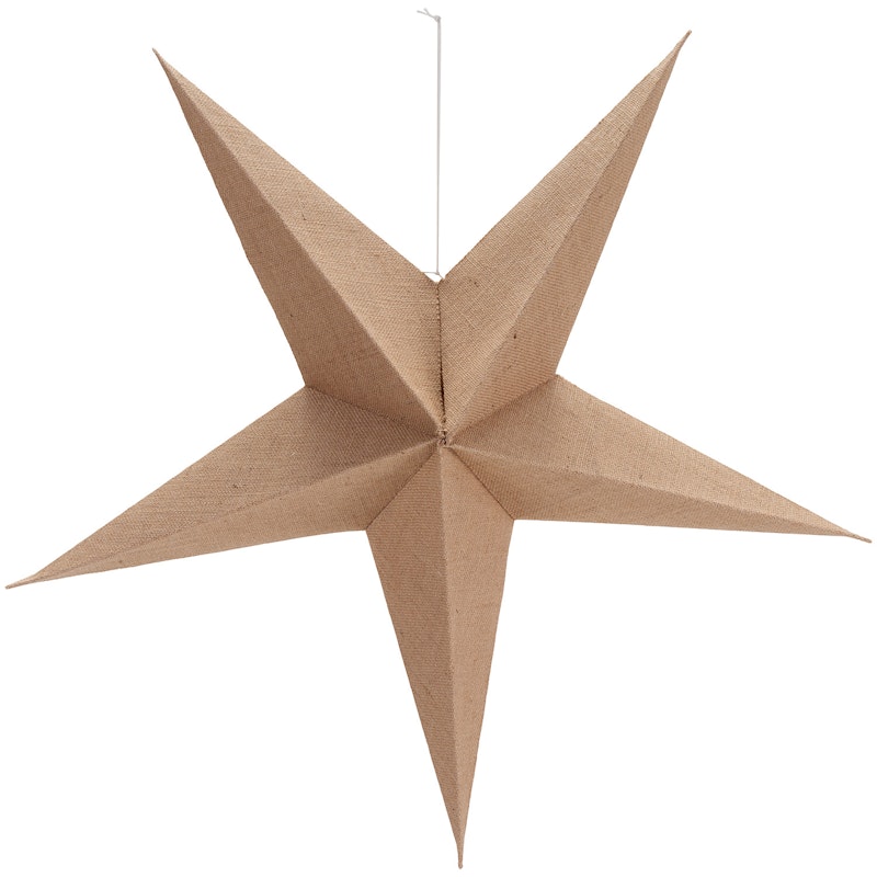 Jute Julstjärna Ø85 cm