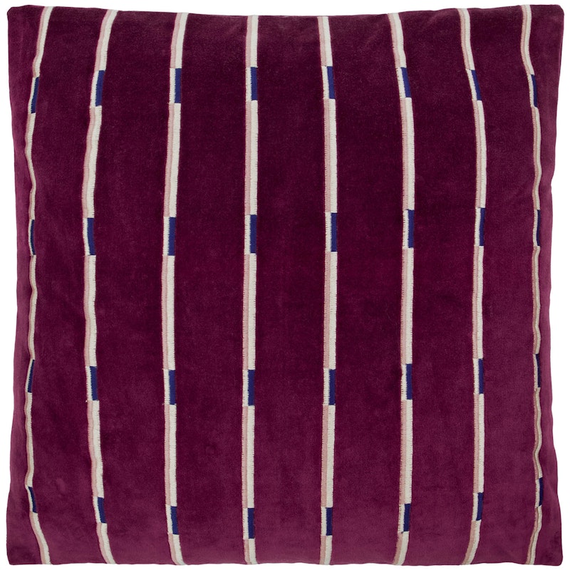 Nalo, Bordeaux Kuddfodral 50x50 cm, Burgundy