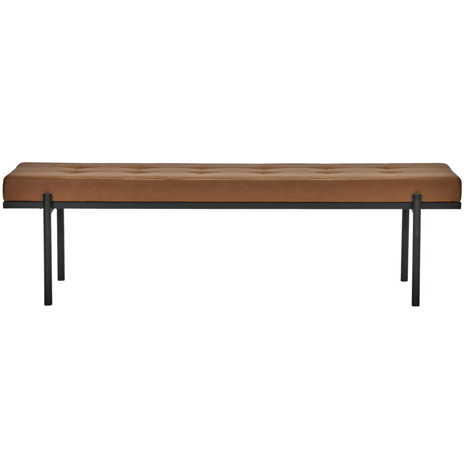 House Doctor Lao B&auml;nk 160 Cm Golden Brown - B&auml;nkar St&aring;l Gyllenbrun