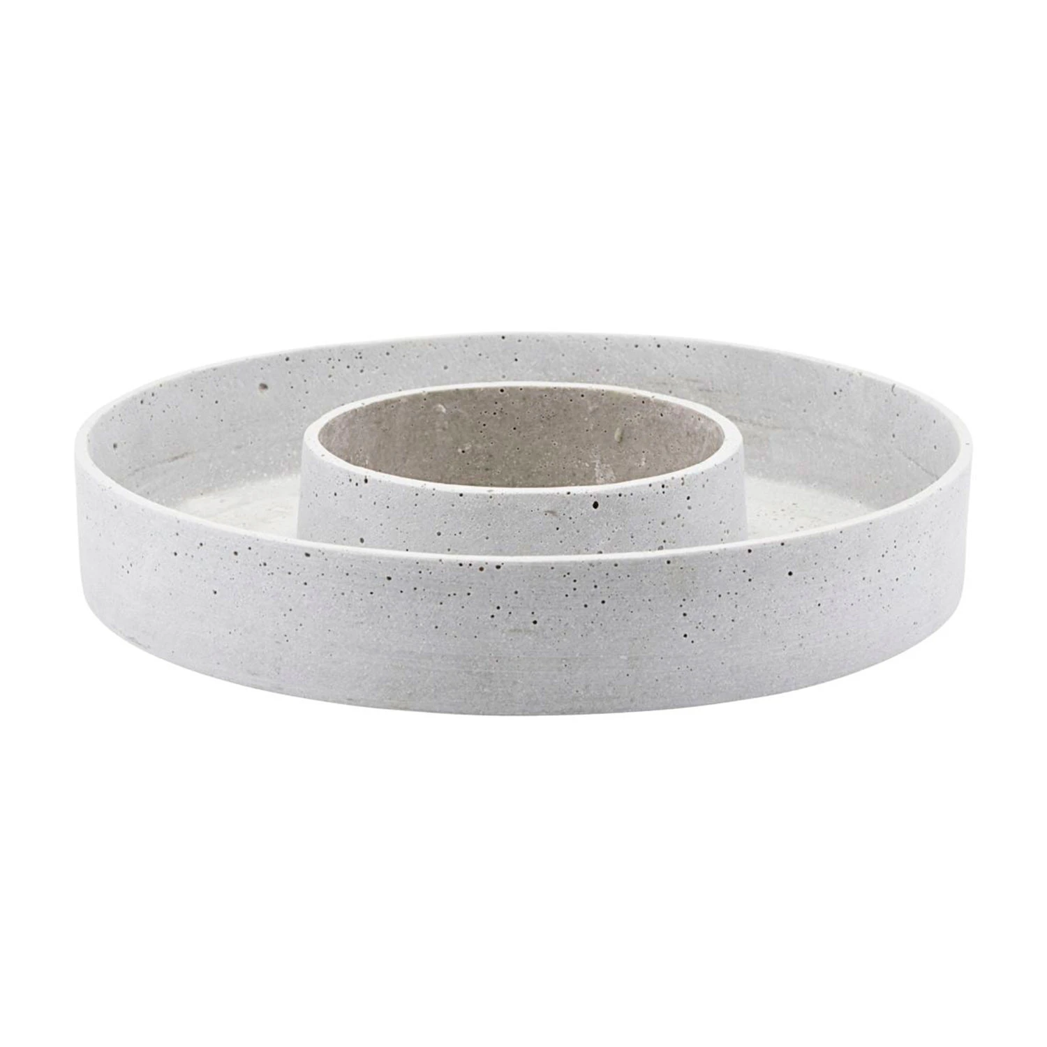 House Doctor Ljusstake The Ring - Ljusstakar Polystone Gr&aring;