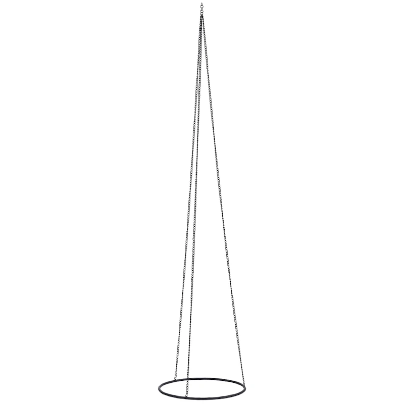 Nicky Dekorationsring Ø35 cm, Svart