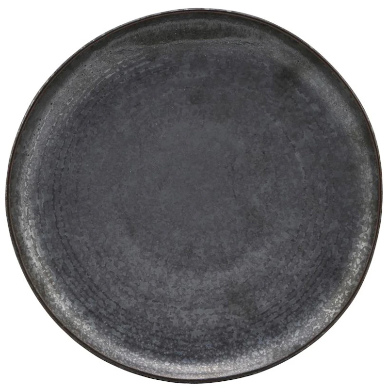Pion Tallrik 21,5 cm, Svart / Brun