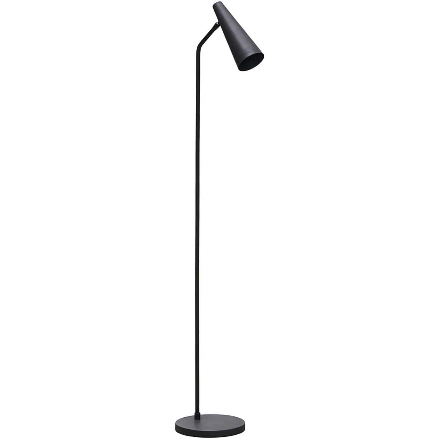 House Doctor Precise Golvlampa 124 Cm - Golvlampor Järn Mattsvart