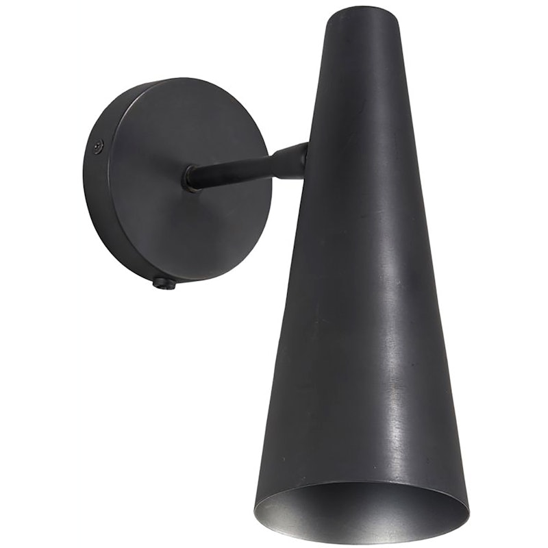 Precise Vägglampa 21 cm, Mattsvart