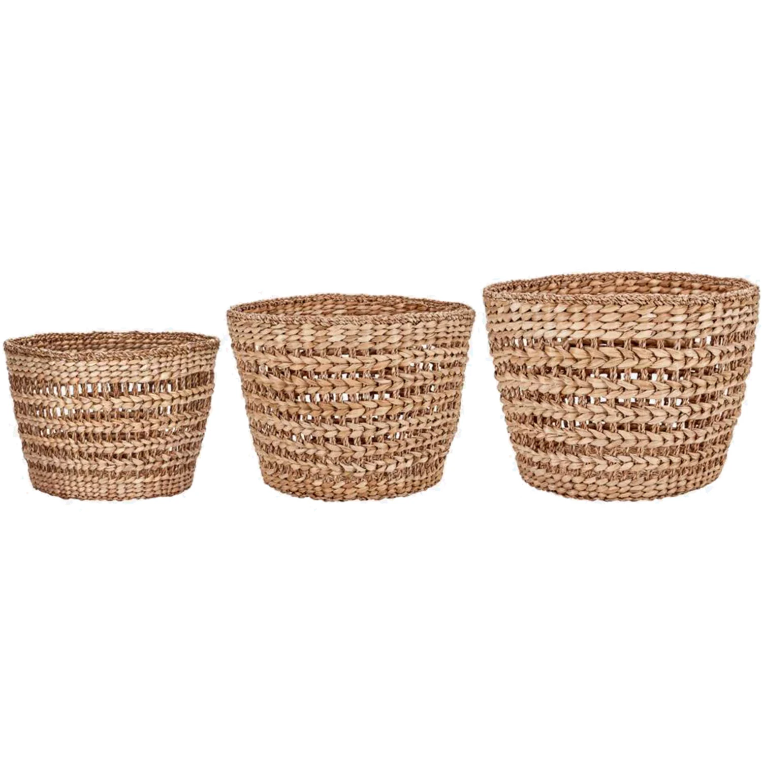 House Doctor Ramla Förvaringskorg 3-pack - Korgar Sjögräs Natural