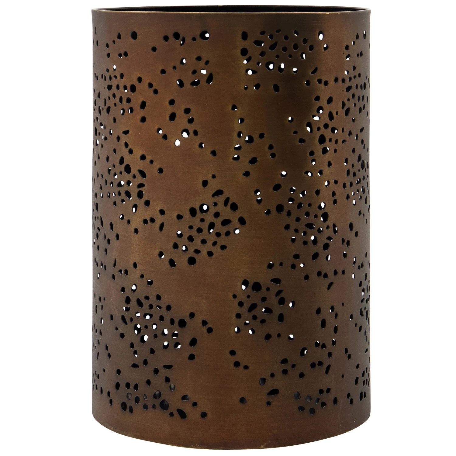 House Doctor Rando Ljuslykta 19 Cm - Ljusstakar J&auml;rn Antikbrun