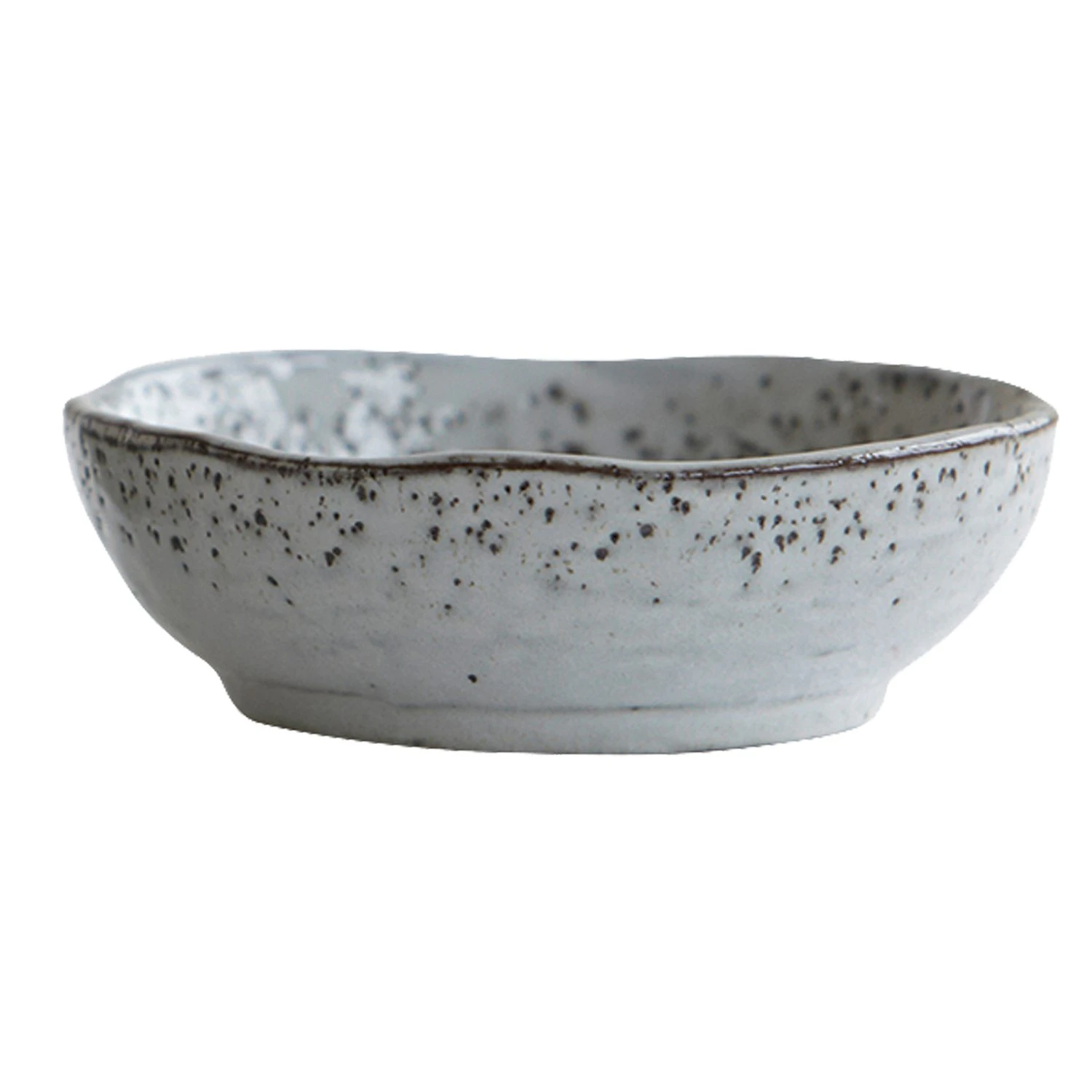 House Doctor Rustic Sk&aring;l &Oslash;14 Cm Gr&aring; / Bl&aring; - Serveringssk&aring;lar Keramik Gr&aring;bl&aring;