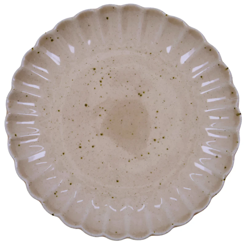 Scallop Tallrik Ø20 cm, Rosa