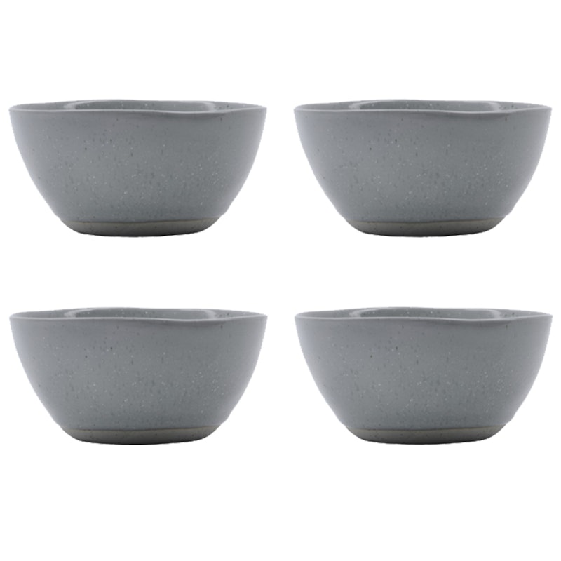 Vida Skålar Ø12 cm 4-pack, Ljusblå