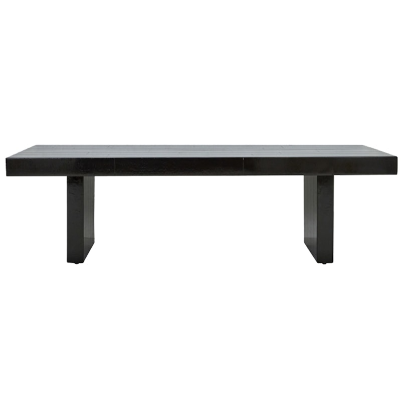 Brick Soffbord 60x150 cm, Svart