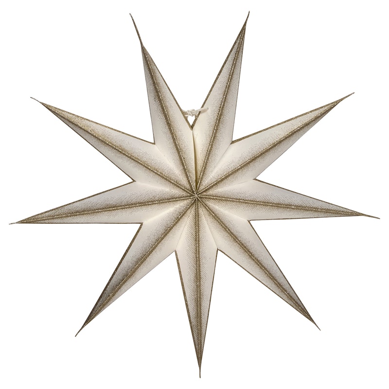 D9 Point Stjärna Ø45cm, Off-white/Champagne
