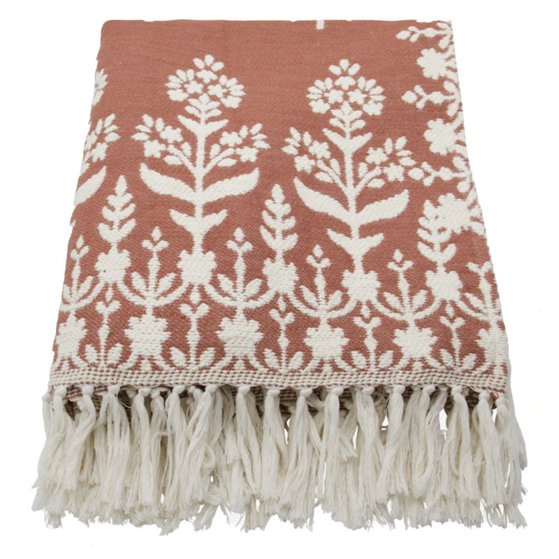 Mazzo Pläd 140x200 cm, Brun