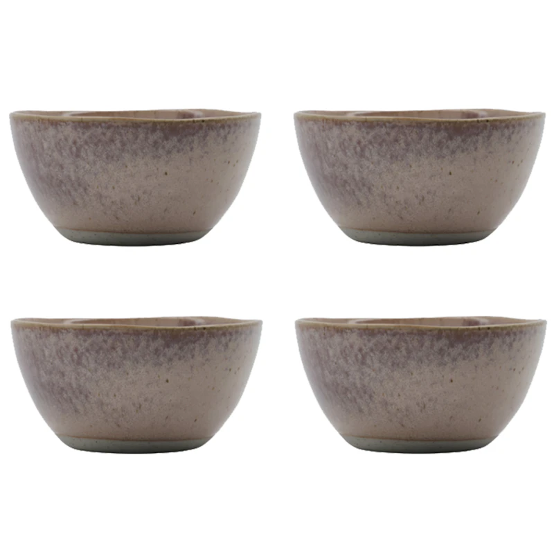 Vida Skålar Ø12 cm 4-pack, Rosa