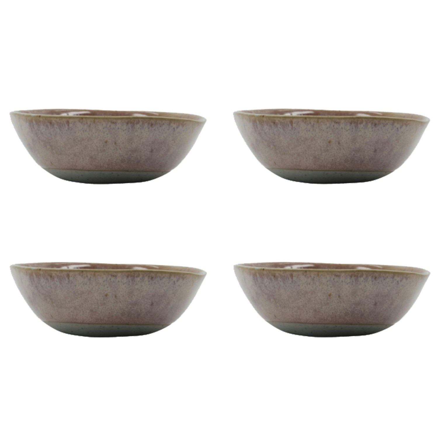 House Doctor Vida Sk&aring;lar &Oslash;8,8 Cm - Serveringssk&aring;lar Stengods Rosa