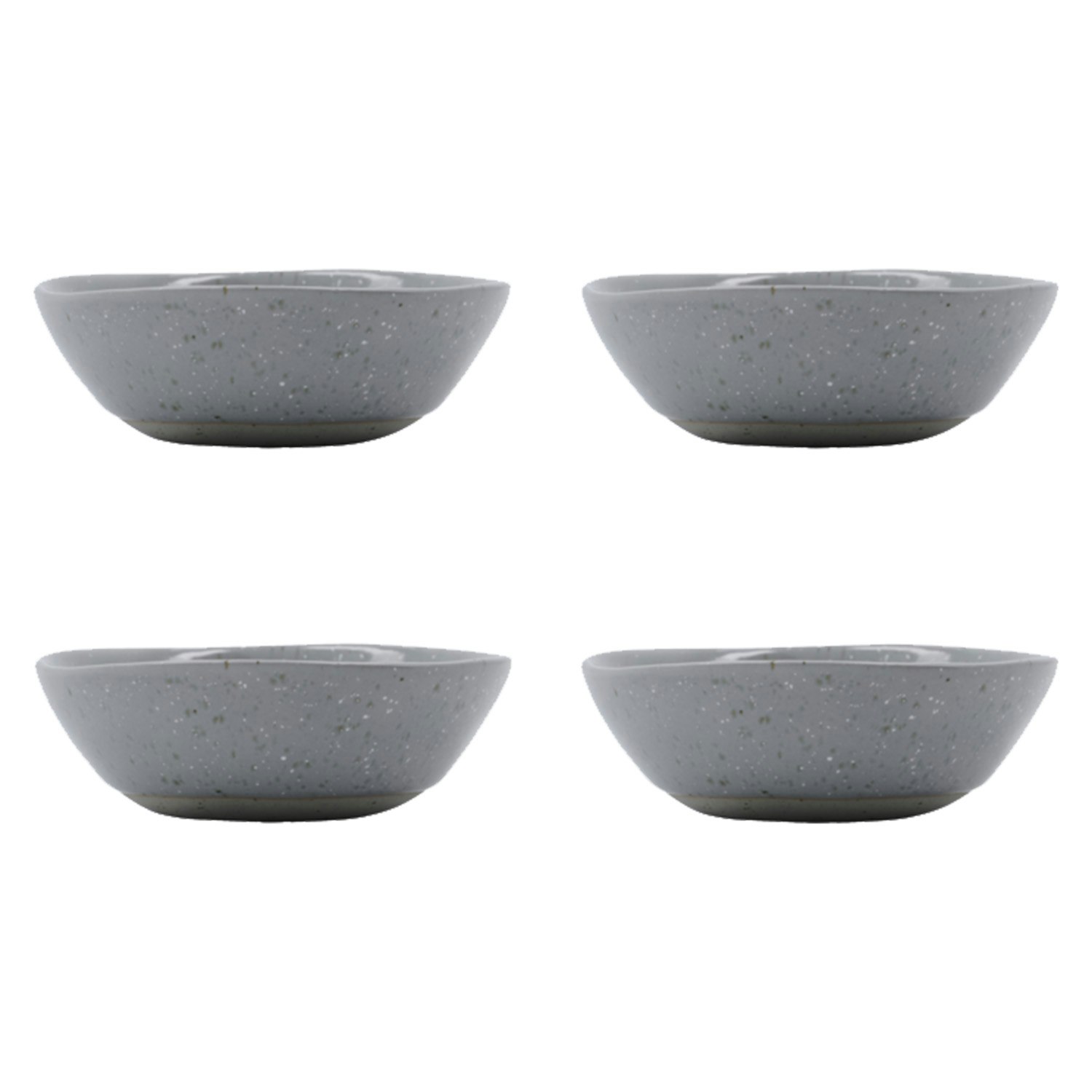 House Doctor Vida Sk&aring;lar &Oslash;8,8 Cm - Serveringssk&aring;lar Stengods Ljusbl&aring;