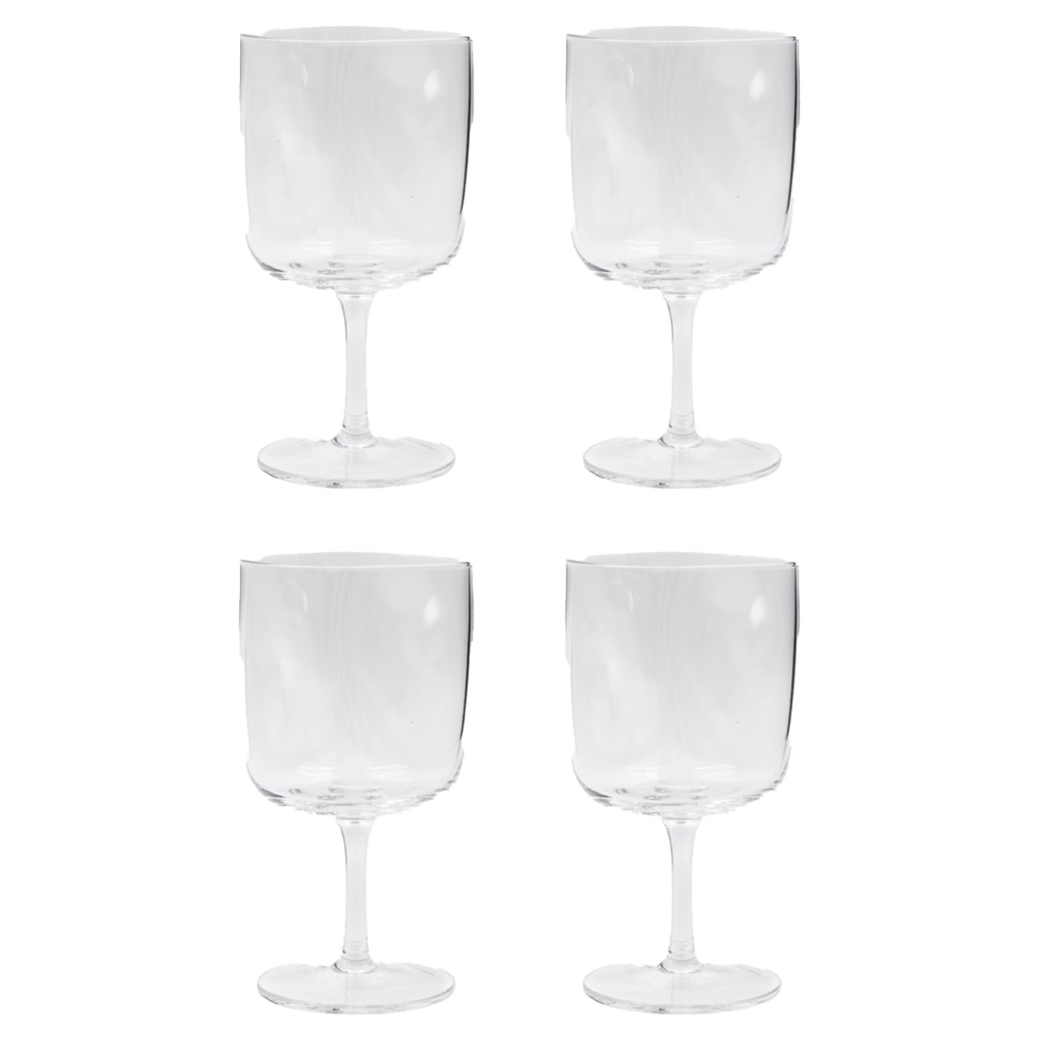 House Doctor Sand Vin 4-pack - Vinglas Glas Klar