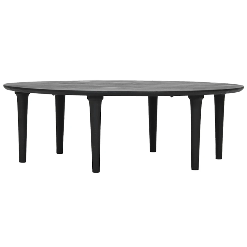 Zanzi Soffbord Ø127 cm, Svart