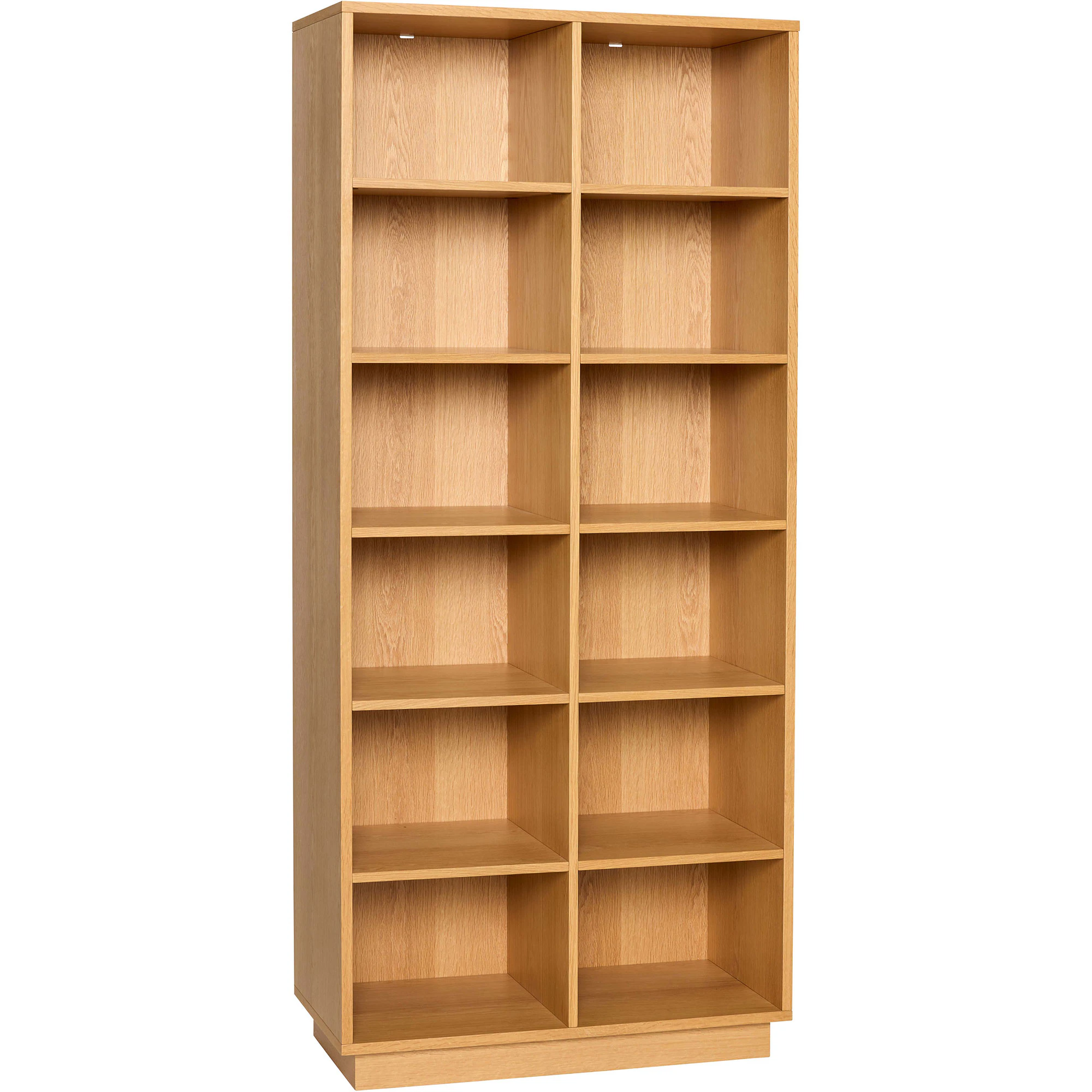 Hübsch Disco Hylla Stor Natur - Bokhyllor Mdf Natural