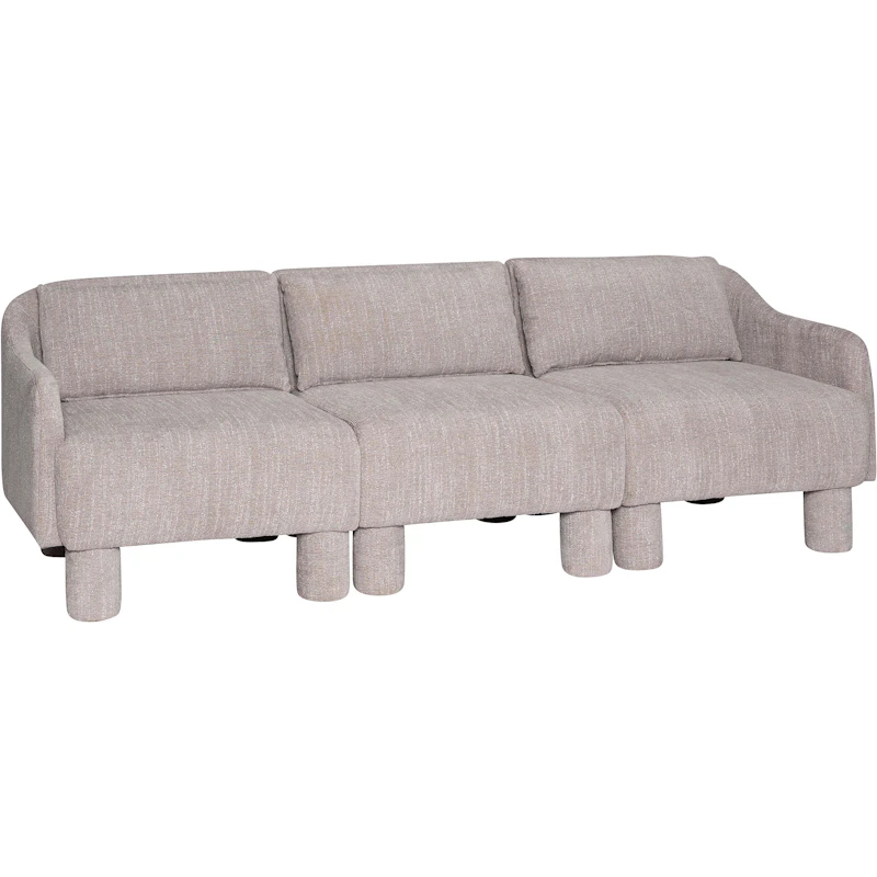Elegance 3-Sitssoffa, Ljusgrön