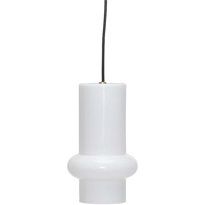 Pilule Down Pendel, Glossy White