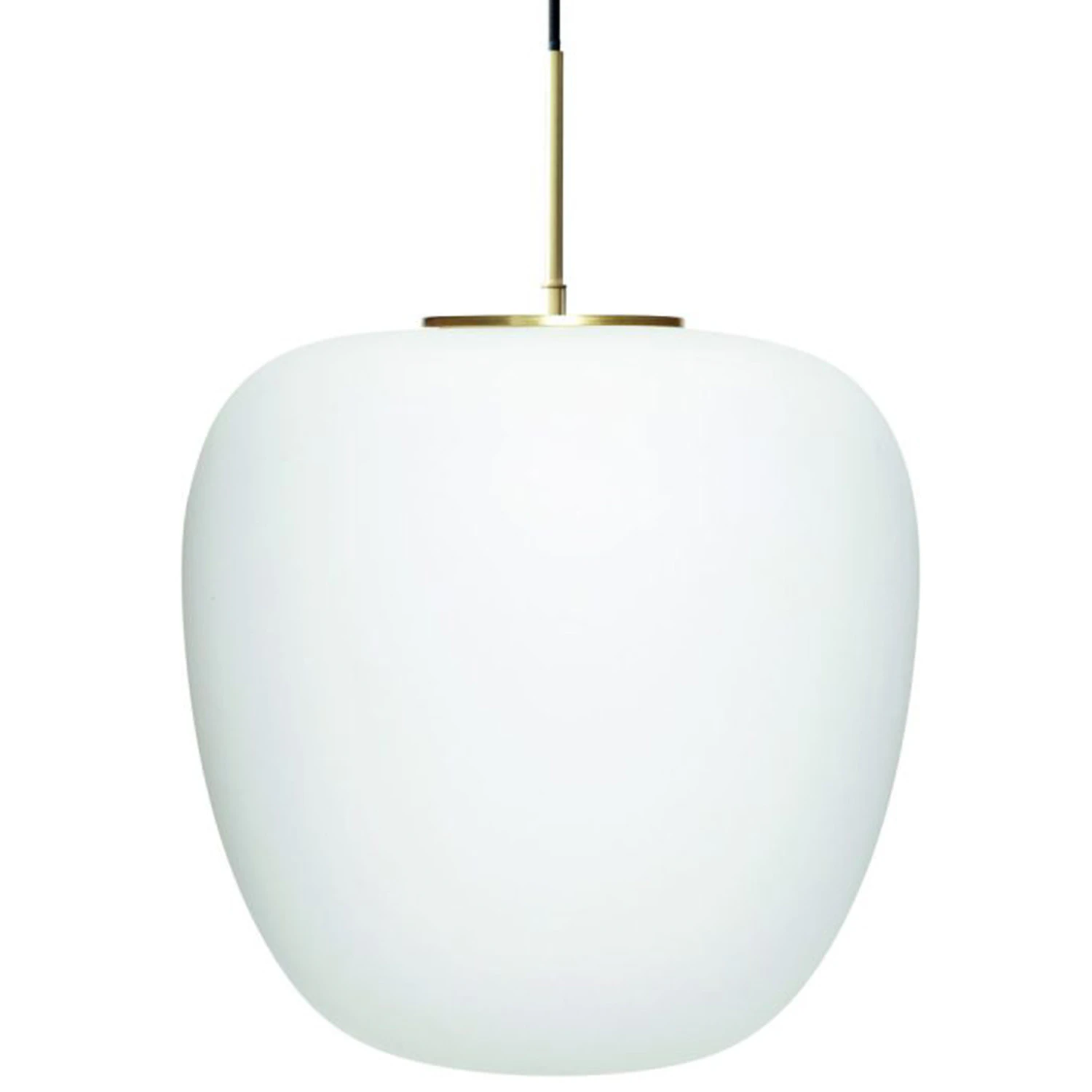 Hübsch Muse Pendellampa Ø40 Cm - Pendellampor Glas Vit