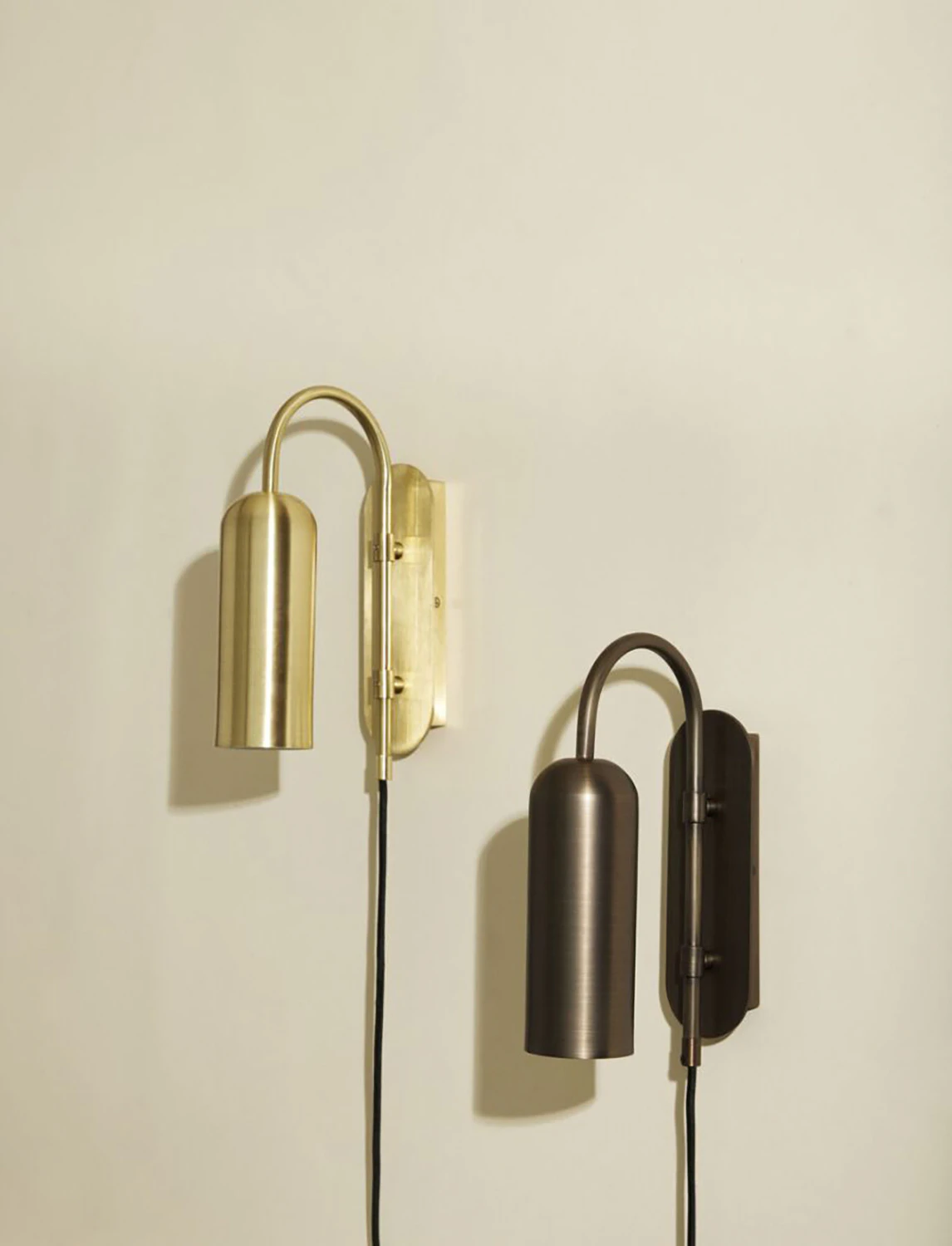 Hübsch Zenith Vägglampa, mässing från Hübsch, bild 2