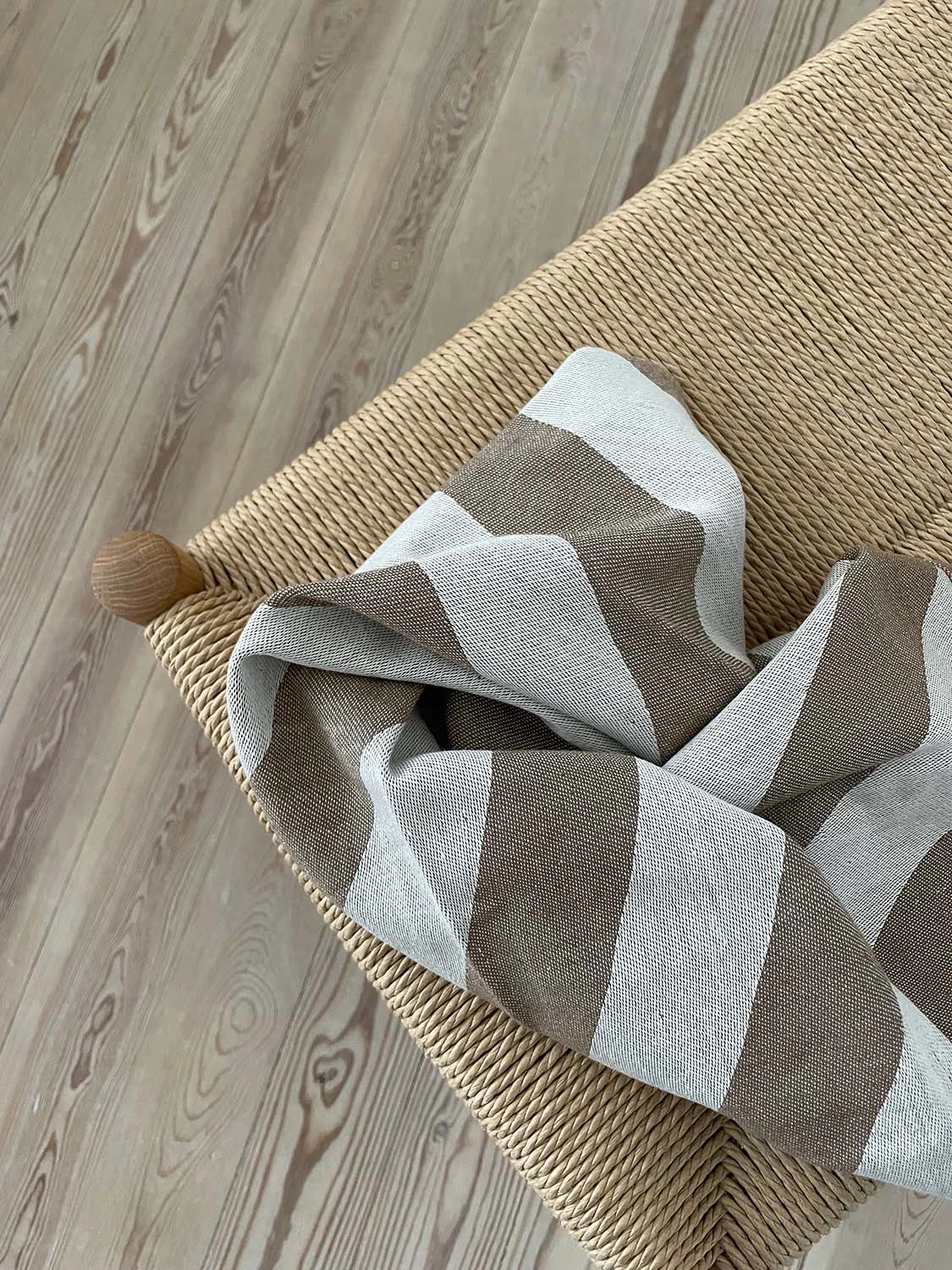 Humdakin Kökshandduk 2-pack, beige candy från Humdakin, bild 3