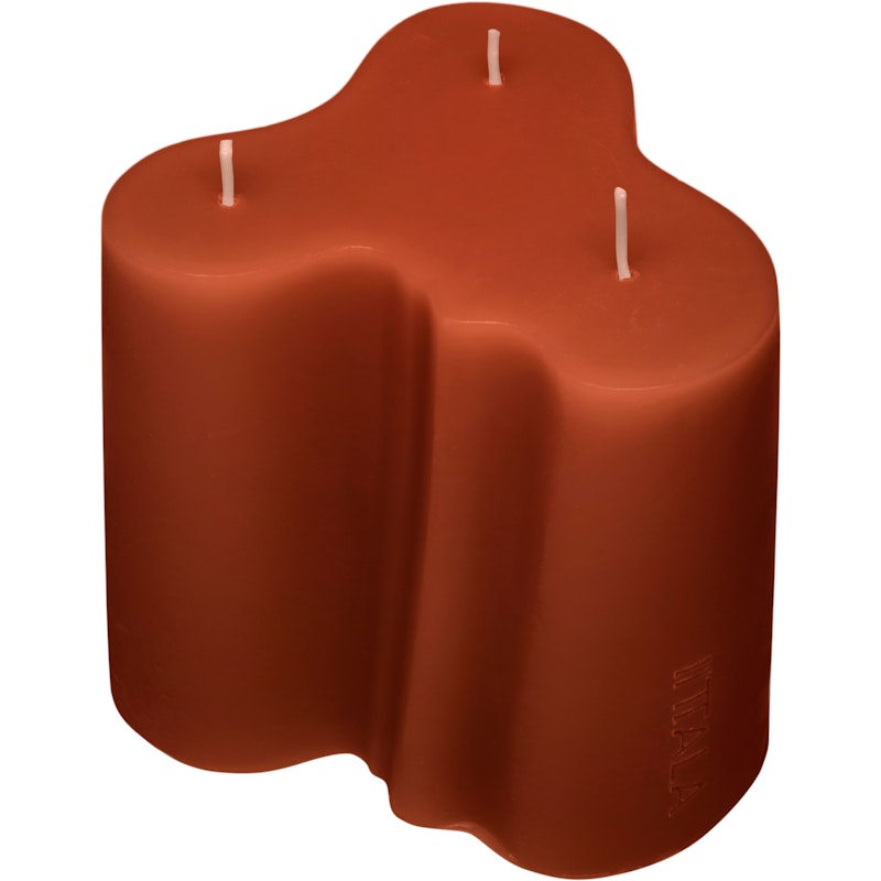 Aalto Blockljus 11 cm, Terrakotta