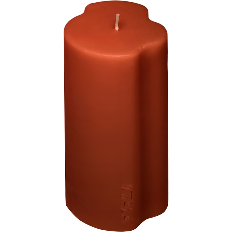 Aalto Blockljus 16 cm, Terrakotta