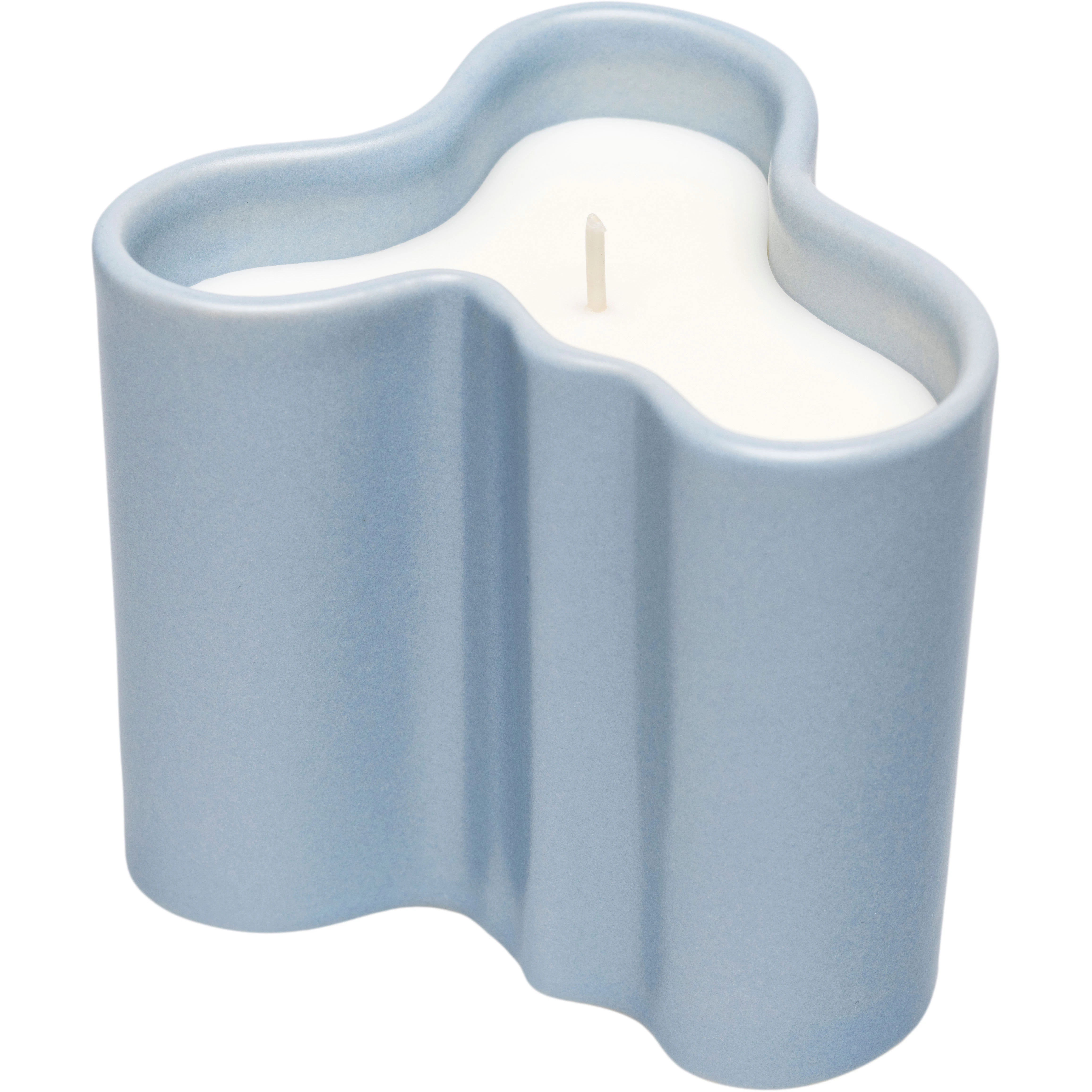 Iittala Aalto Doftljus 8 Cm - Doftljus Stengods Ljusbl&aring;