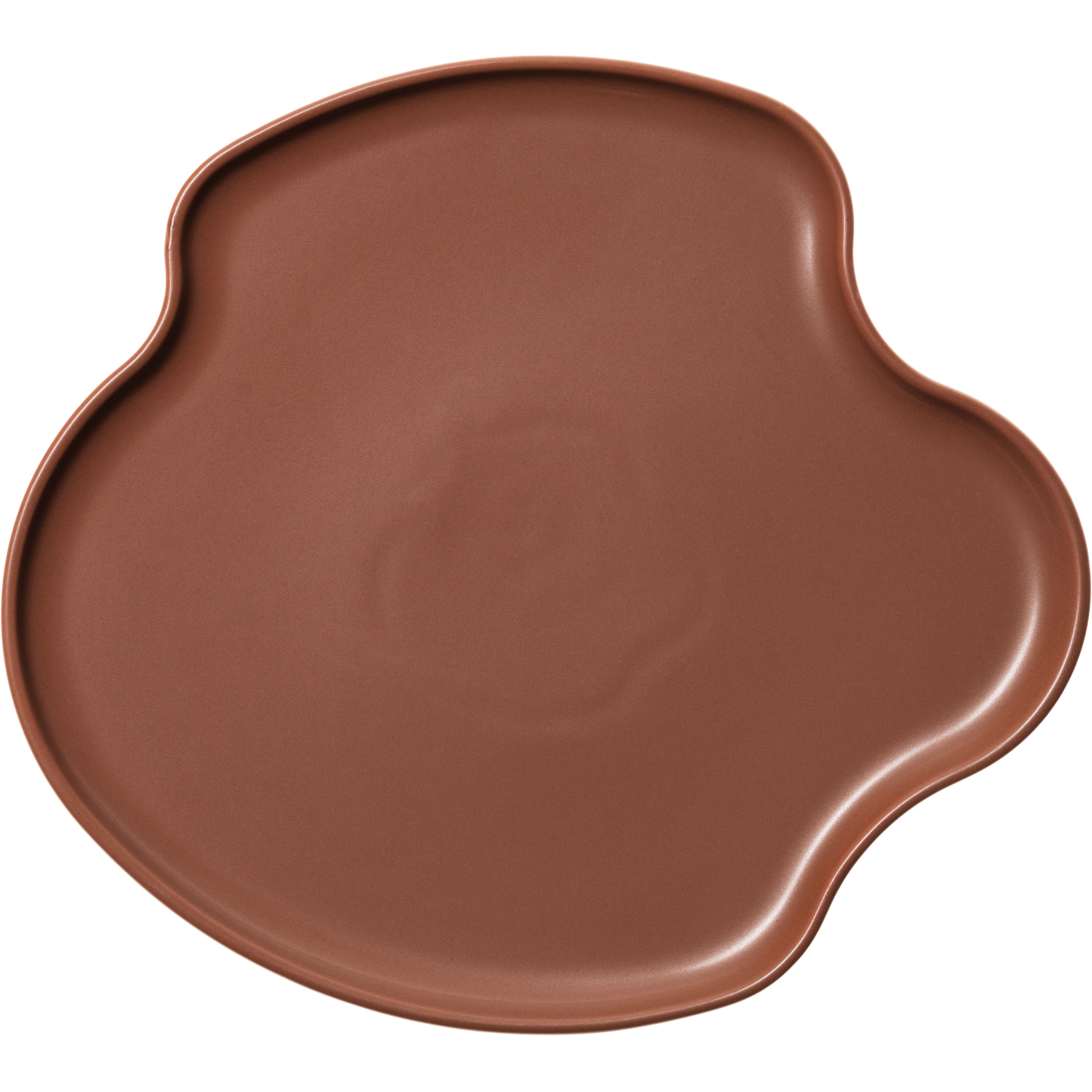 Iittala Aalto Fat 25 Cm Fire - Uppl&auml;ggningsfat Stengods Terrakotta