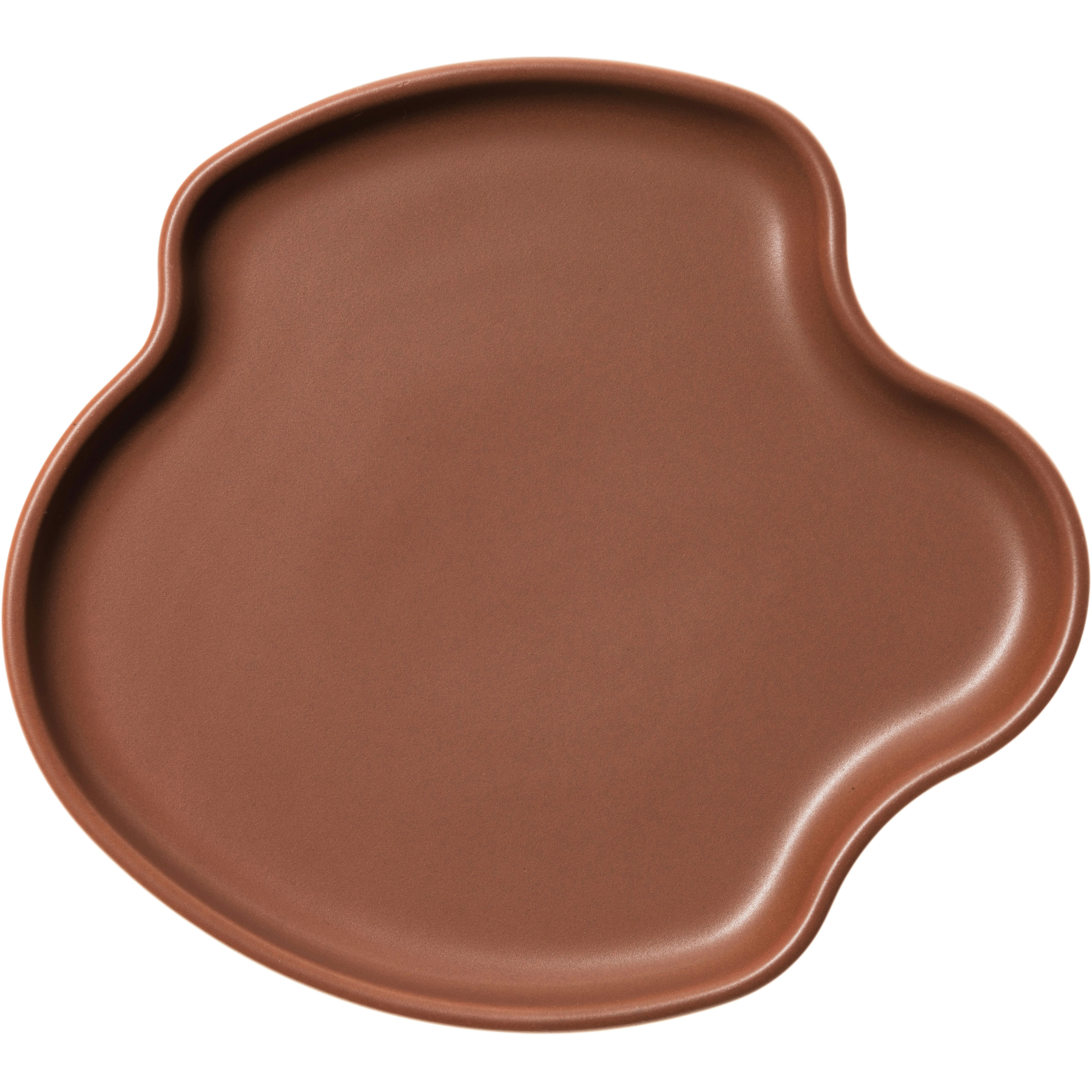 Iittala Aalto Fat 15 Cm Fire - Uppl&auml;ggningsfat Stengods Terrakotta