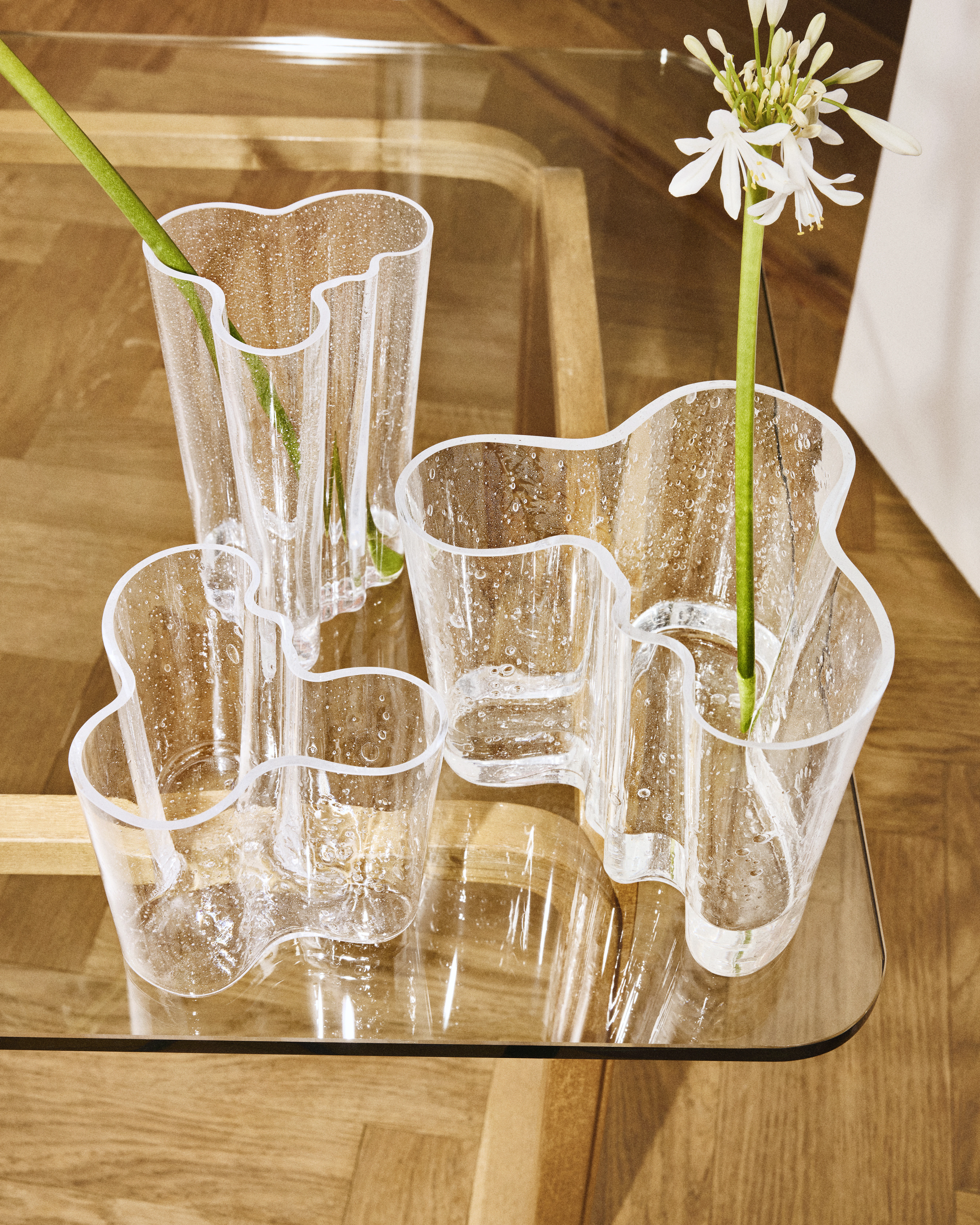 Iittala Aalto Vas Bubbelglas, klar från Iittala, bild 2
