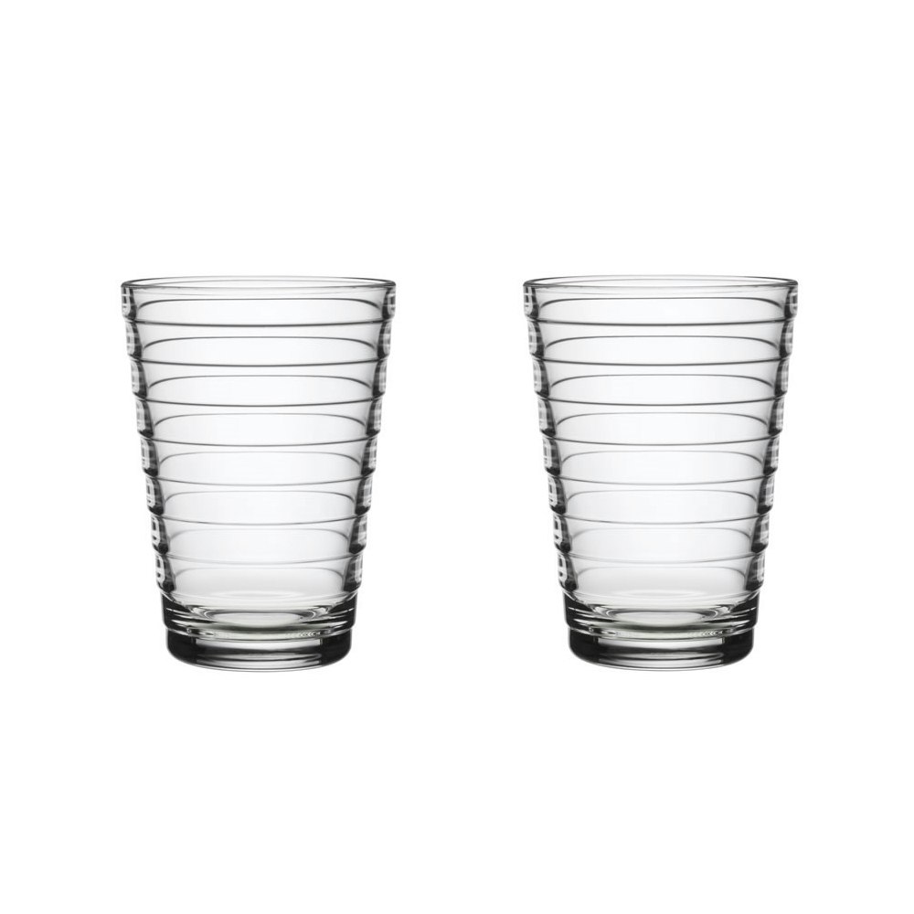 iittala aino aalto dricks 33 cl 2-pack - dricksglas glas klar