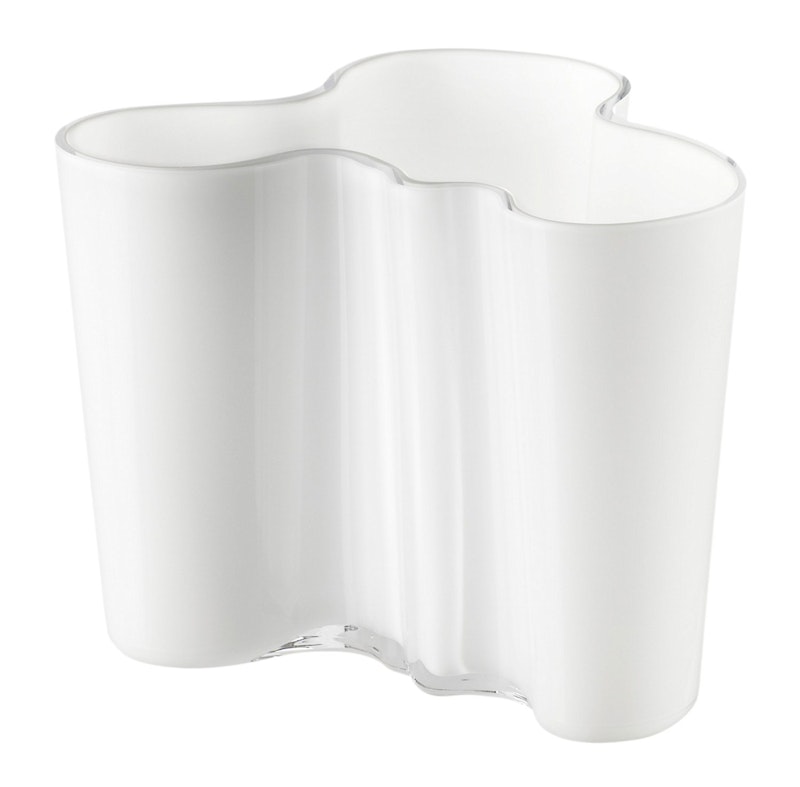 Alvar Aalto Vas 12 cm, Vit