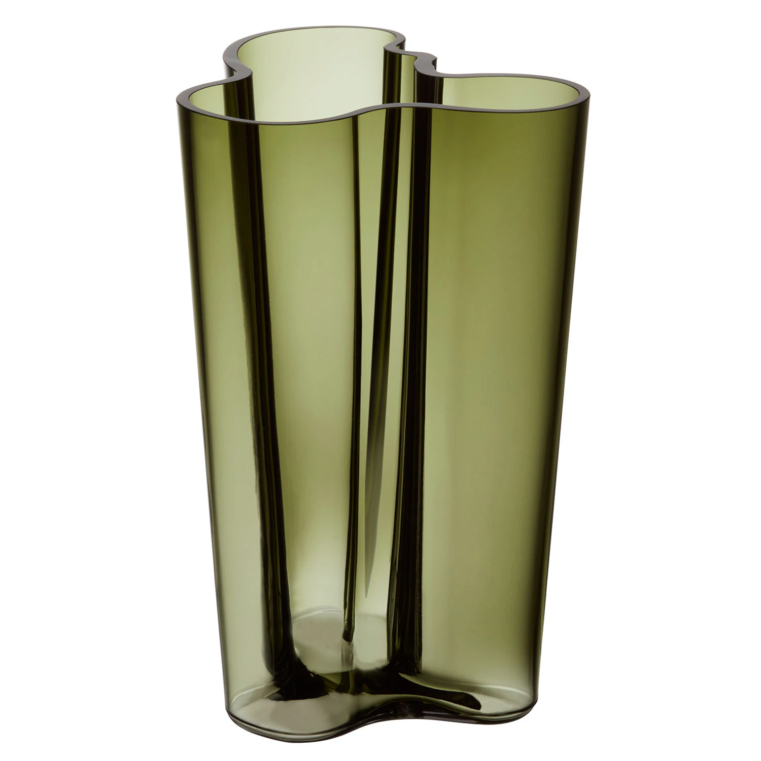Iittala Alvar Aalto Vas 25,1 Cm - Vaser Glas Mossgr&ouml;n