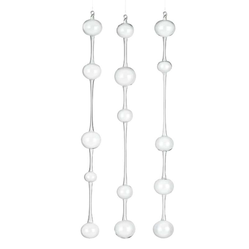 Ateenan Aamu Glasdekoration, 3 delar