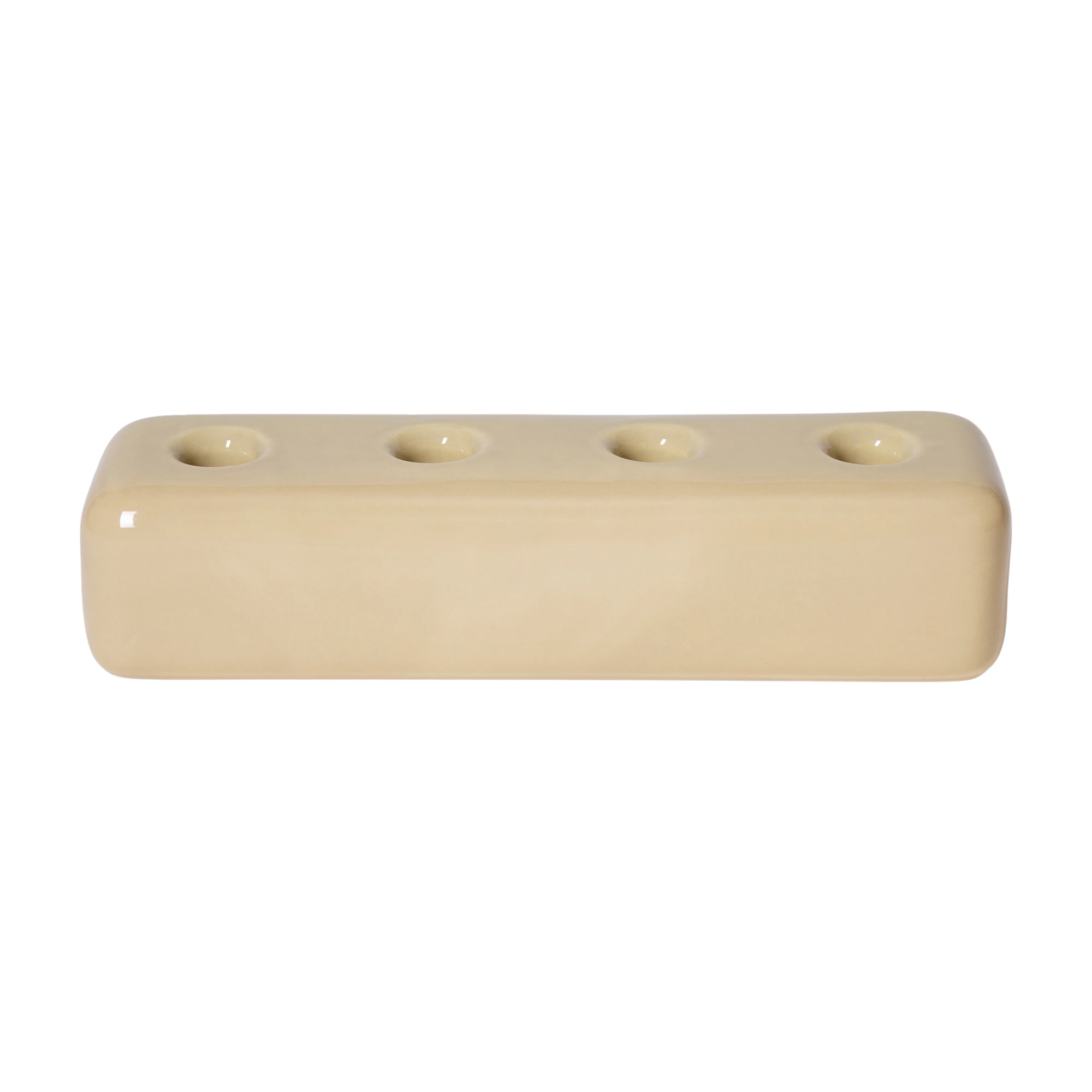 Iittala Element Ljusstake - Ljusstakar Vitroporslin Sand