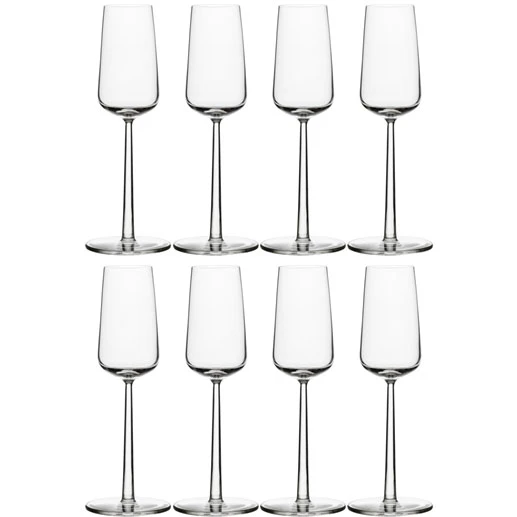 Iittala Essence Champagne 21 Cl 8-pack - Champagneglas Glas Klar