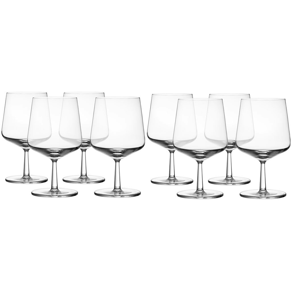 Iittala Essence &Ouml;l 48 Cl 8-pack - &Ouml;lglas Glas Klar